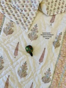 BLOCK BAHAR PREMIUM HANDBLOCK SINGLE QUILTS 60x90